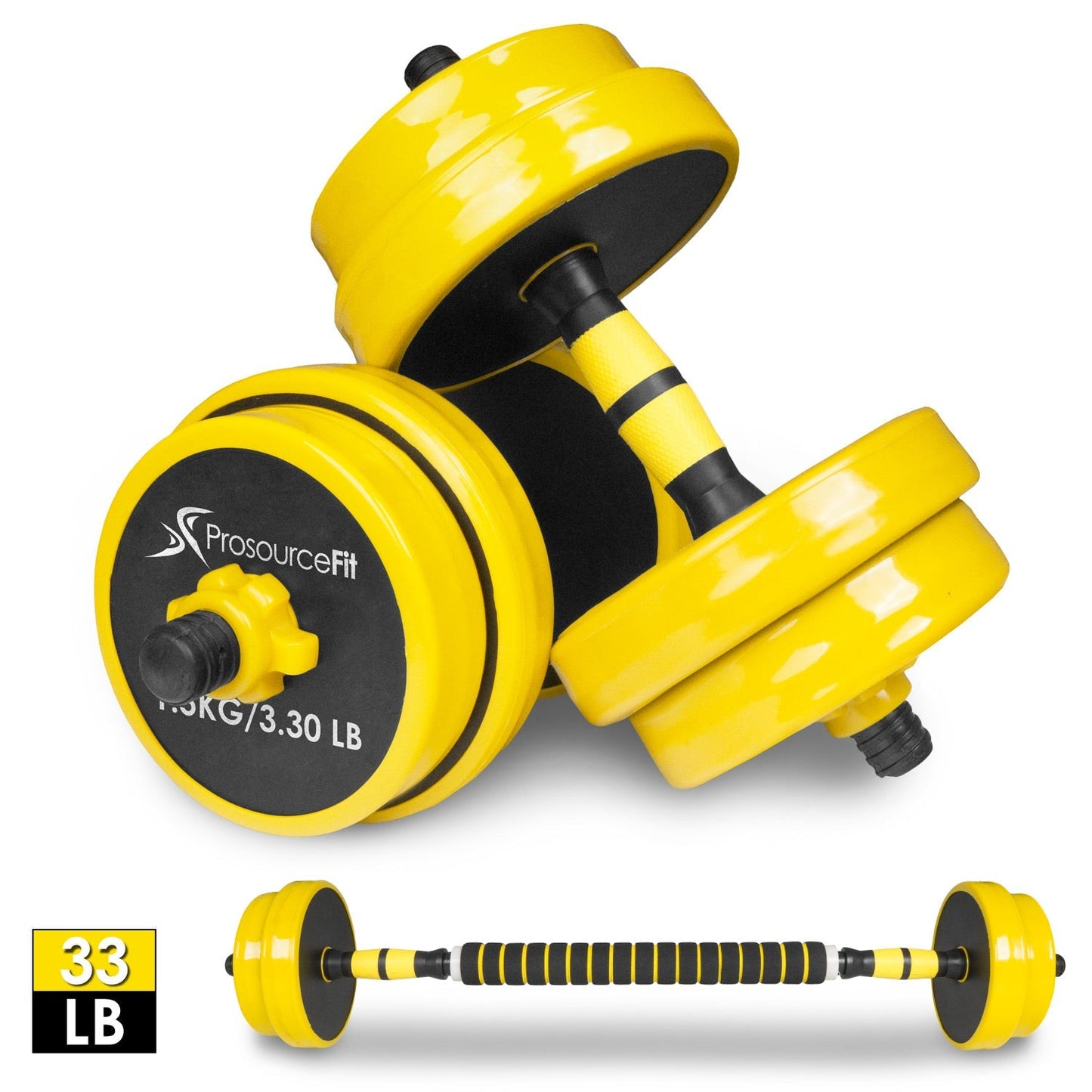Adjustable Dumbbell and Barbell Set