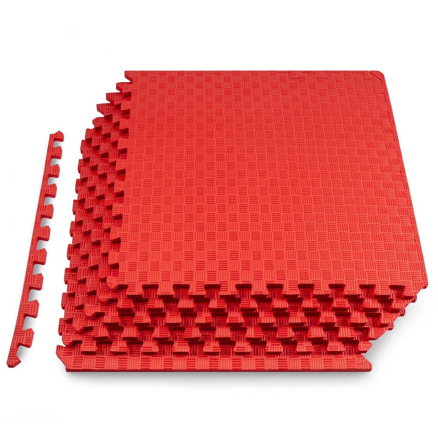 Checkered Exercise Puzzle Mat 1/2-in