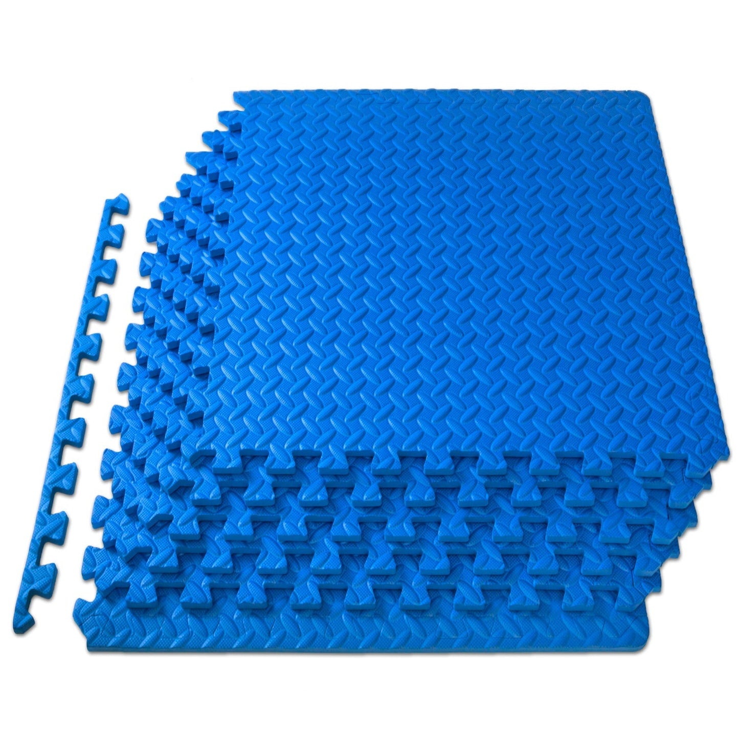 Diamond Plate Exercise Puzzle Mat 1/2-in
