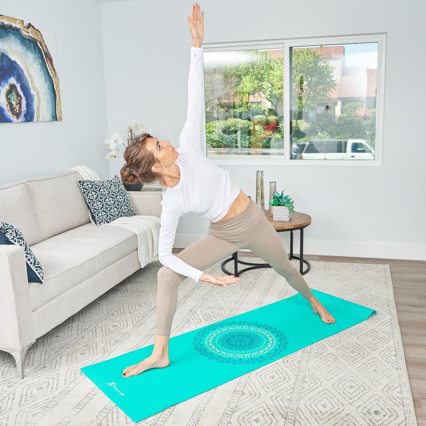 Mandala Yoga Mat 3/16-in (5mm)