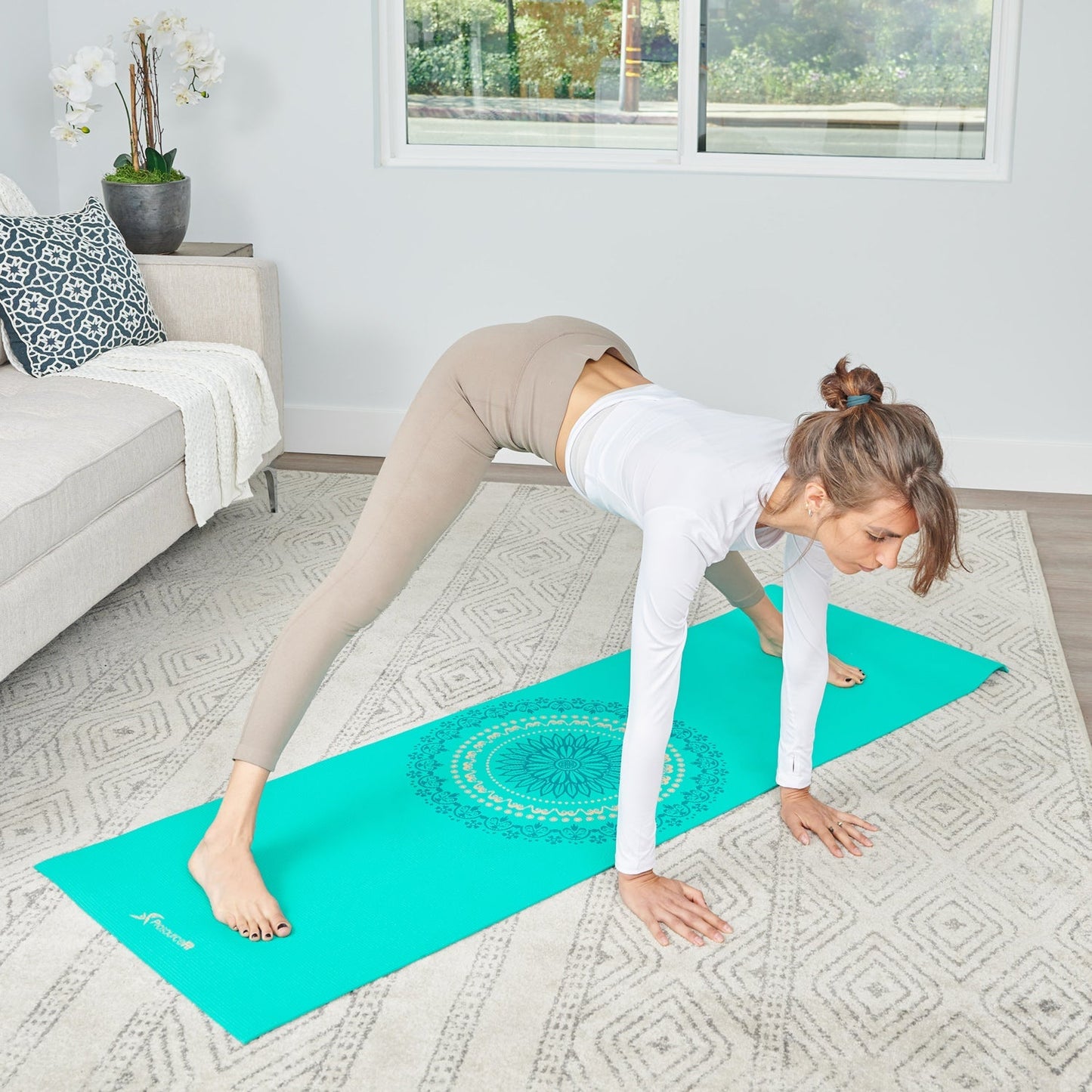 Mandala Yoga Mat 3/16-in (5mm)