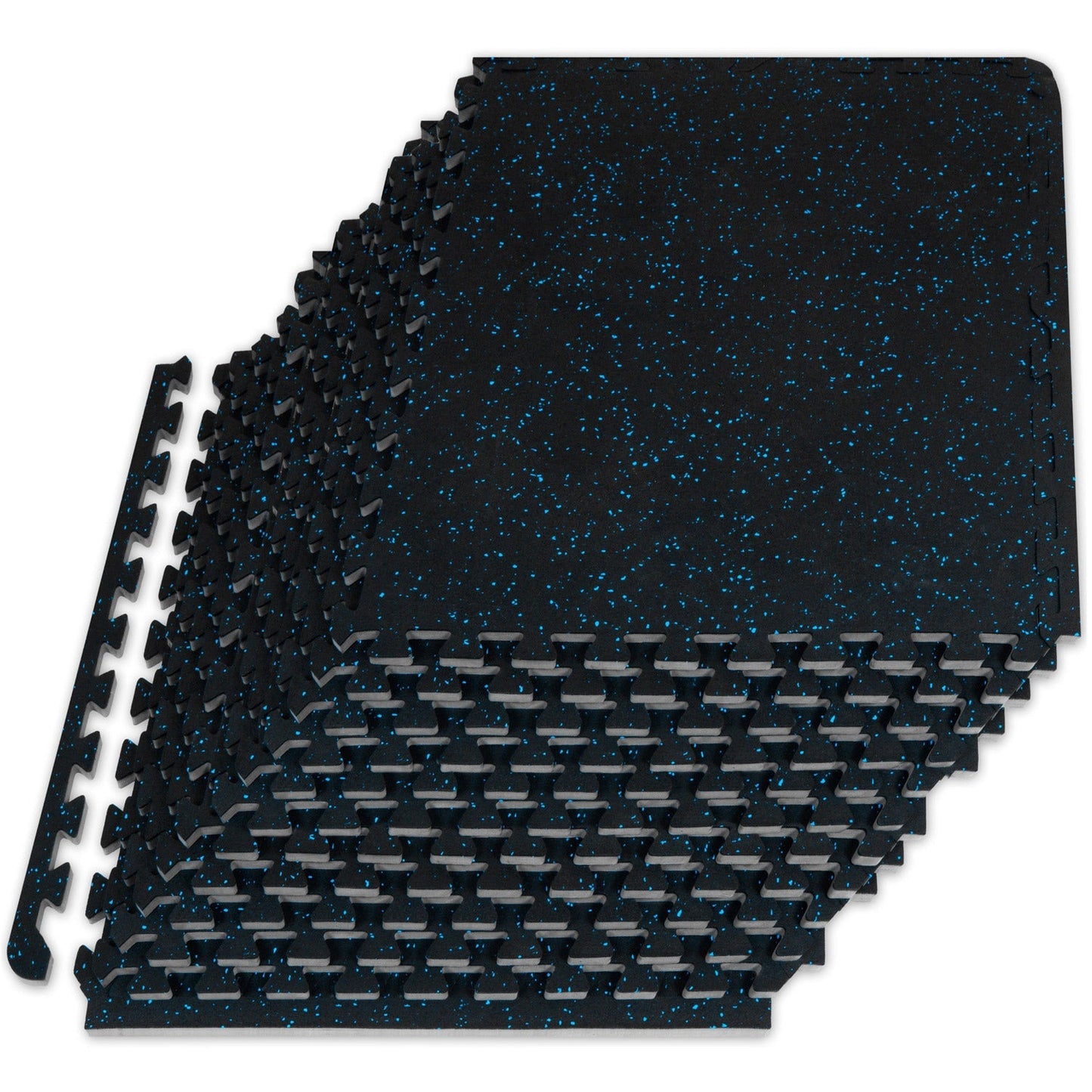 Rubber Top Exercise Puzzle Mat 1/2-in