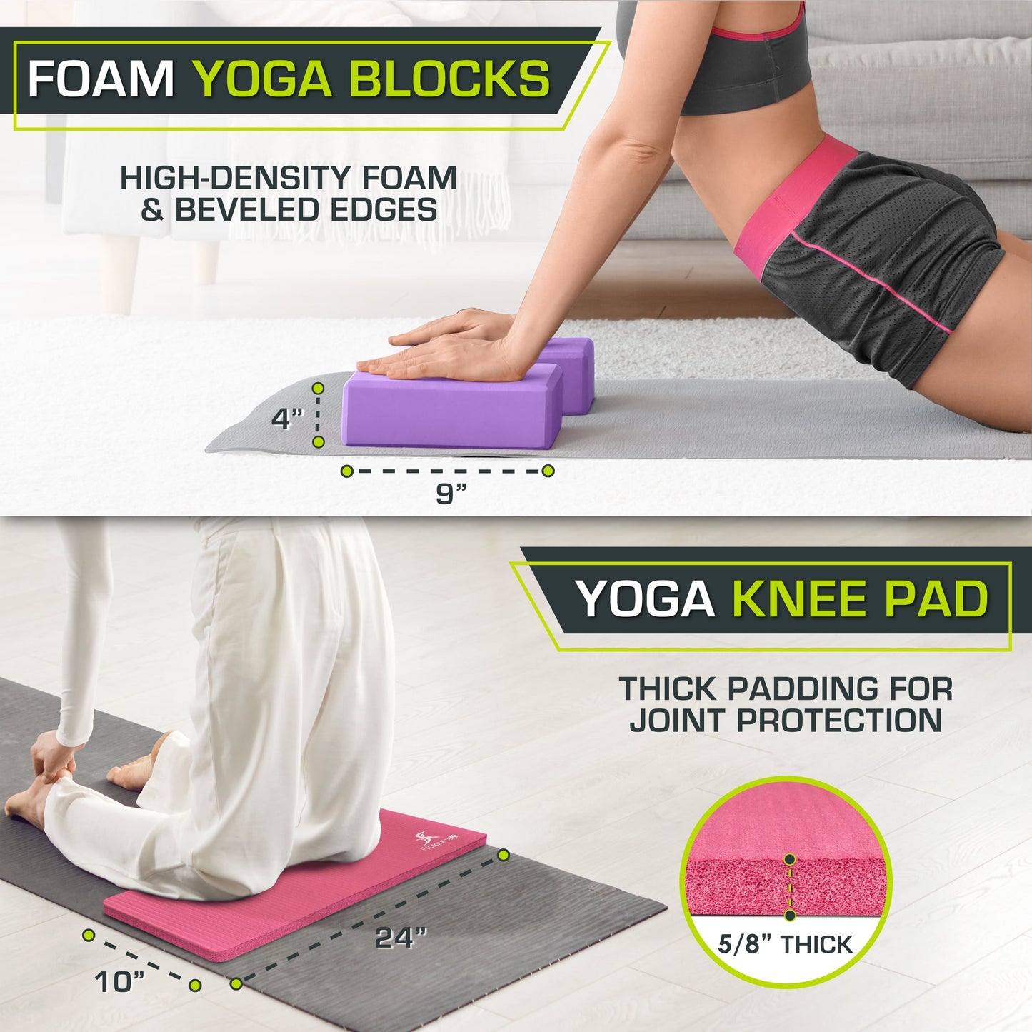 7-Piece Yoga Starter Set
