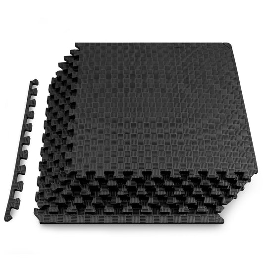 Checkered Exercise Puzzle Mat 1/2-in
