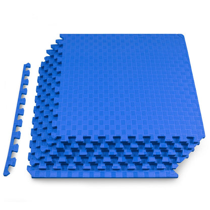 Checkered Exercise Puzzle Mat 1/2-in