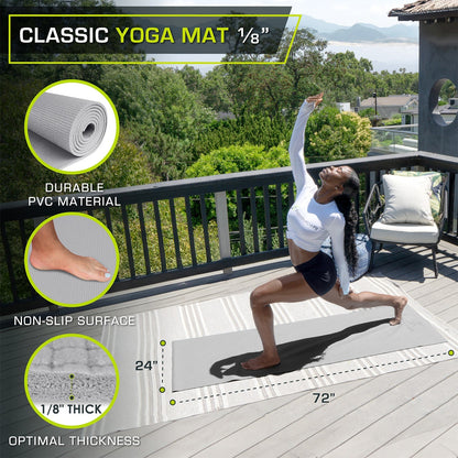 Classic Yoga Mat 1/8-in