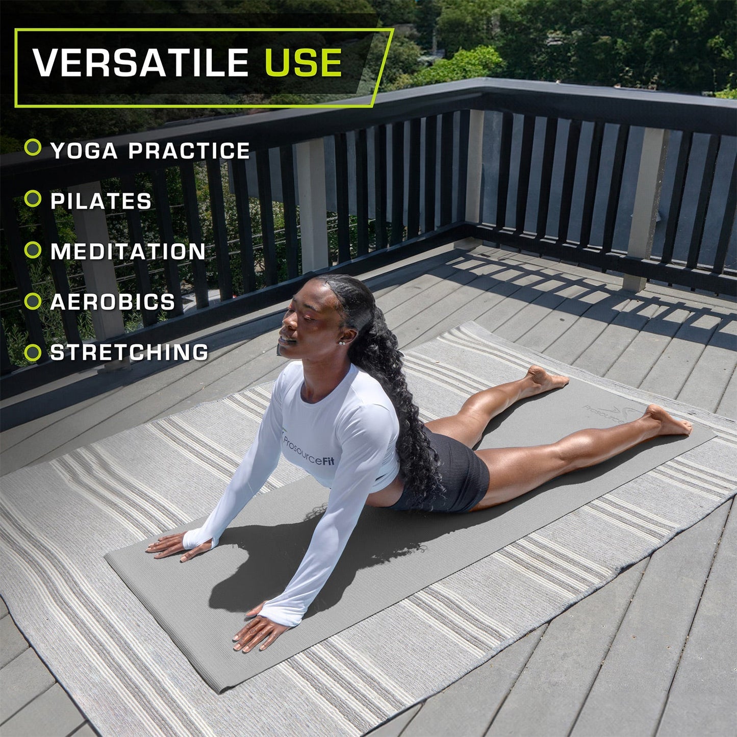 Classic Yoga Mat 1/8-in
