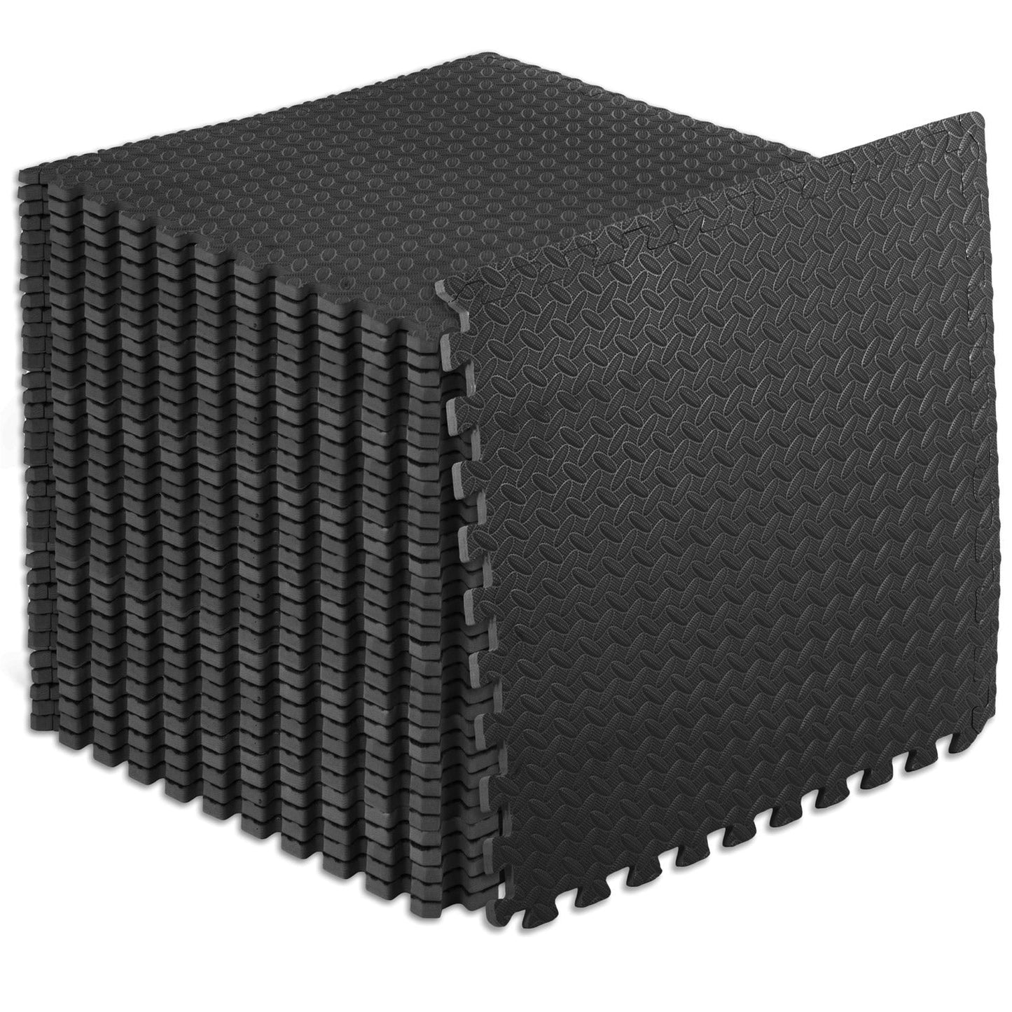 Diamond Plate Exercise Puzzle Mat 1/2-in