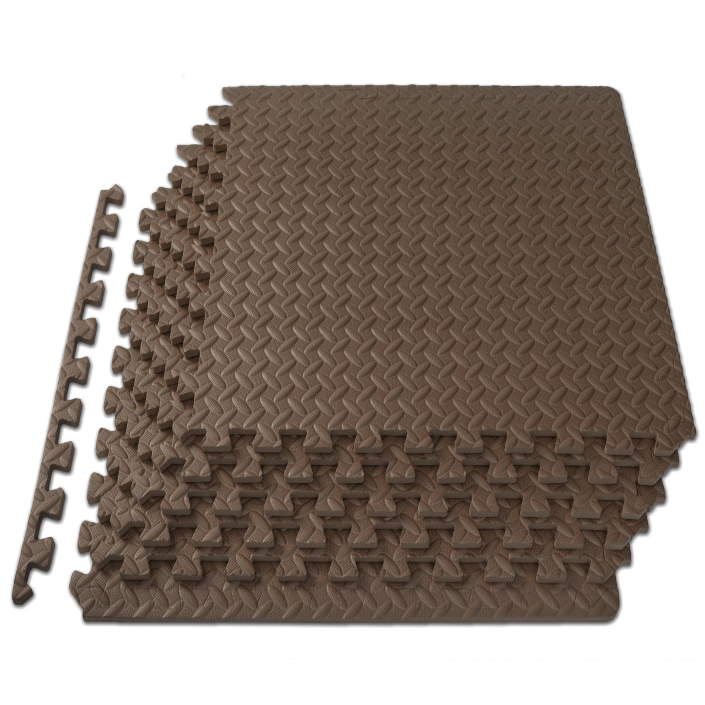 Diamond Plate Exercise Puzzle Mat 1/2-in