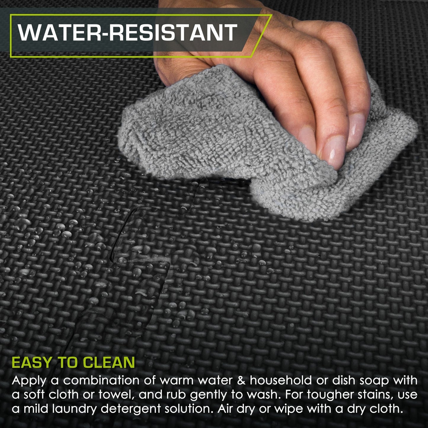 Weaved Pattern Exercise Puzzle Mat 1-in