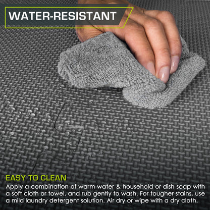 Weaved Pattern Exercise Puzzle Mat 1-in