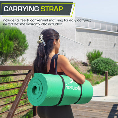 Extra Thick Yoga and Pilates Mat