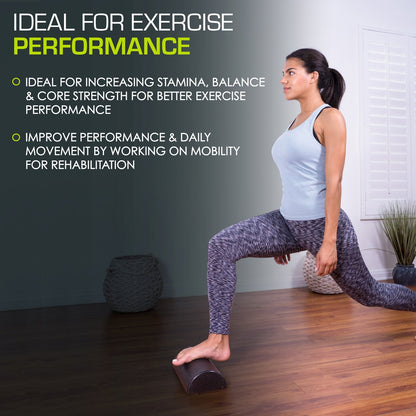 High Density Half-Round Foam Roller