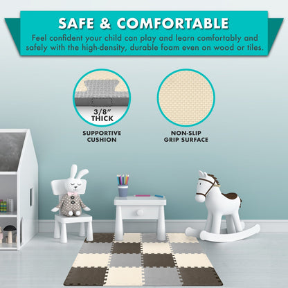 Kids Solid Floor Play Mat