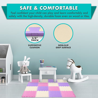 Kids Solid Floor Play Mat