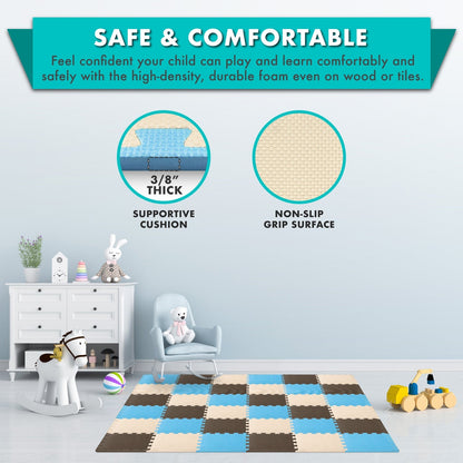 Kids Solid Floor Play Mat