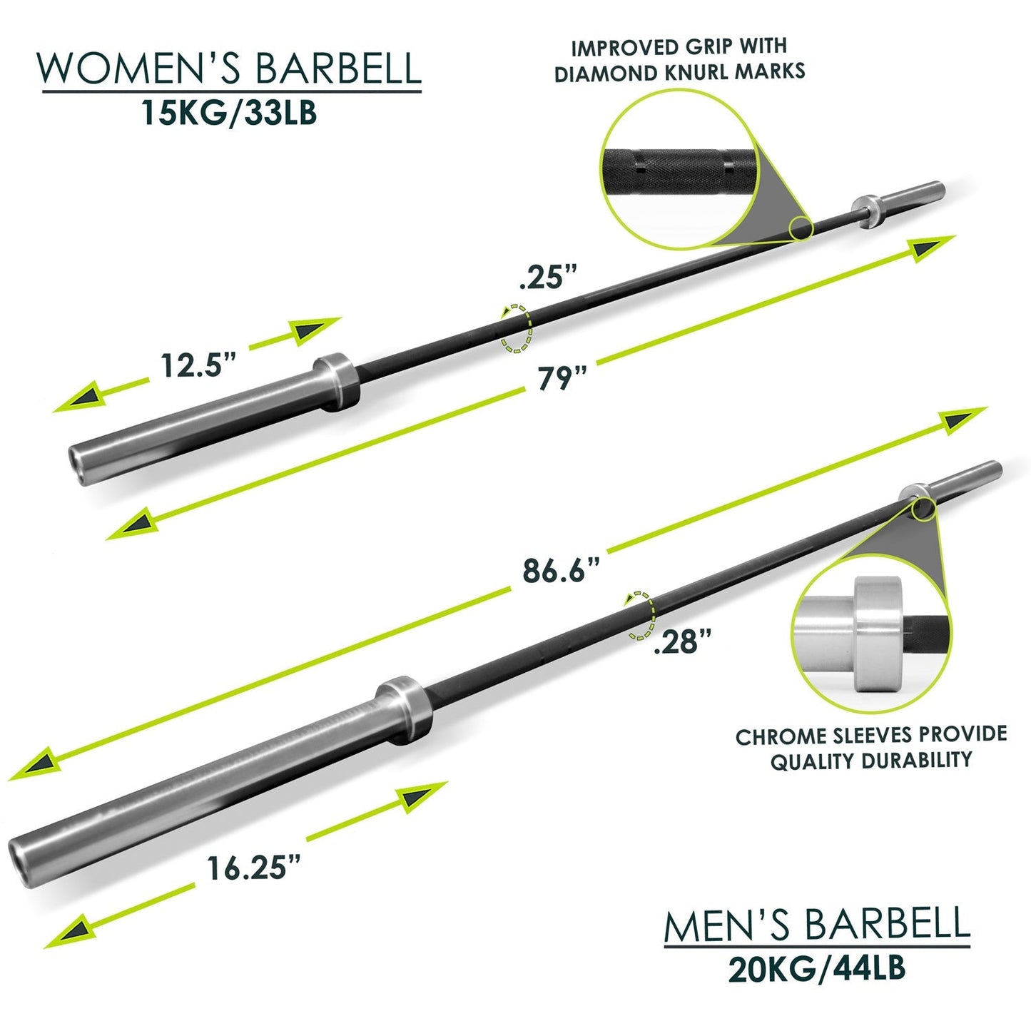 Multipurpose Olympic Barbell