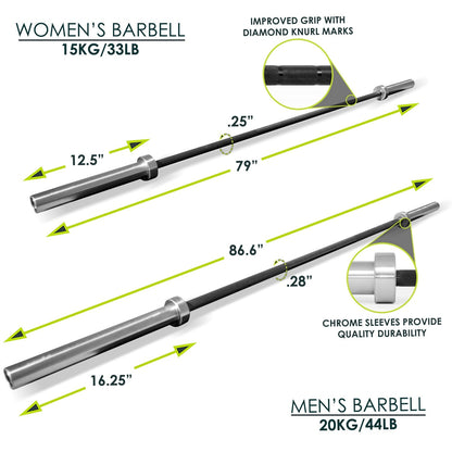 Multipurpose Olympic Barbell
