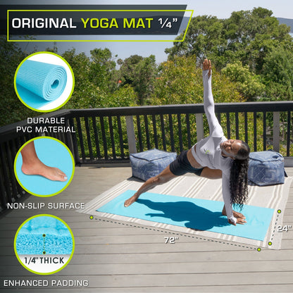 Original Yoga Mat 1/4-in