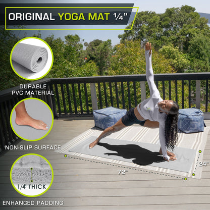 Original Yoga Mat 1/4-in