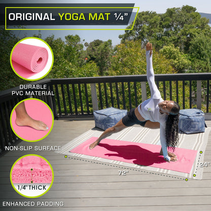 Original Yoga Mat 1/4-in