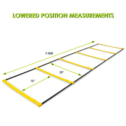 Raised Agility Ladder 6 Rungs
