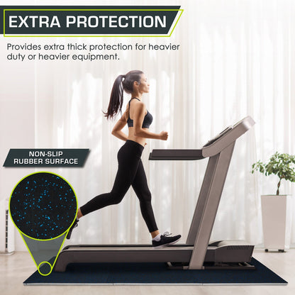 Rubber Top Exercise Puzzle Mat 3/4-in