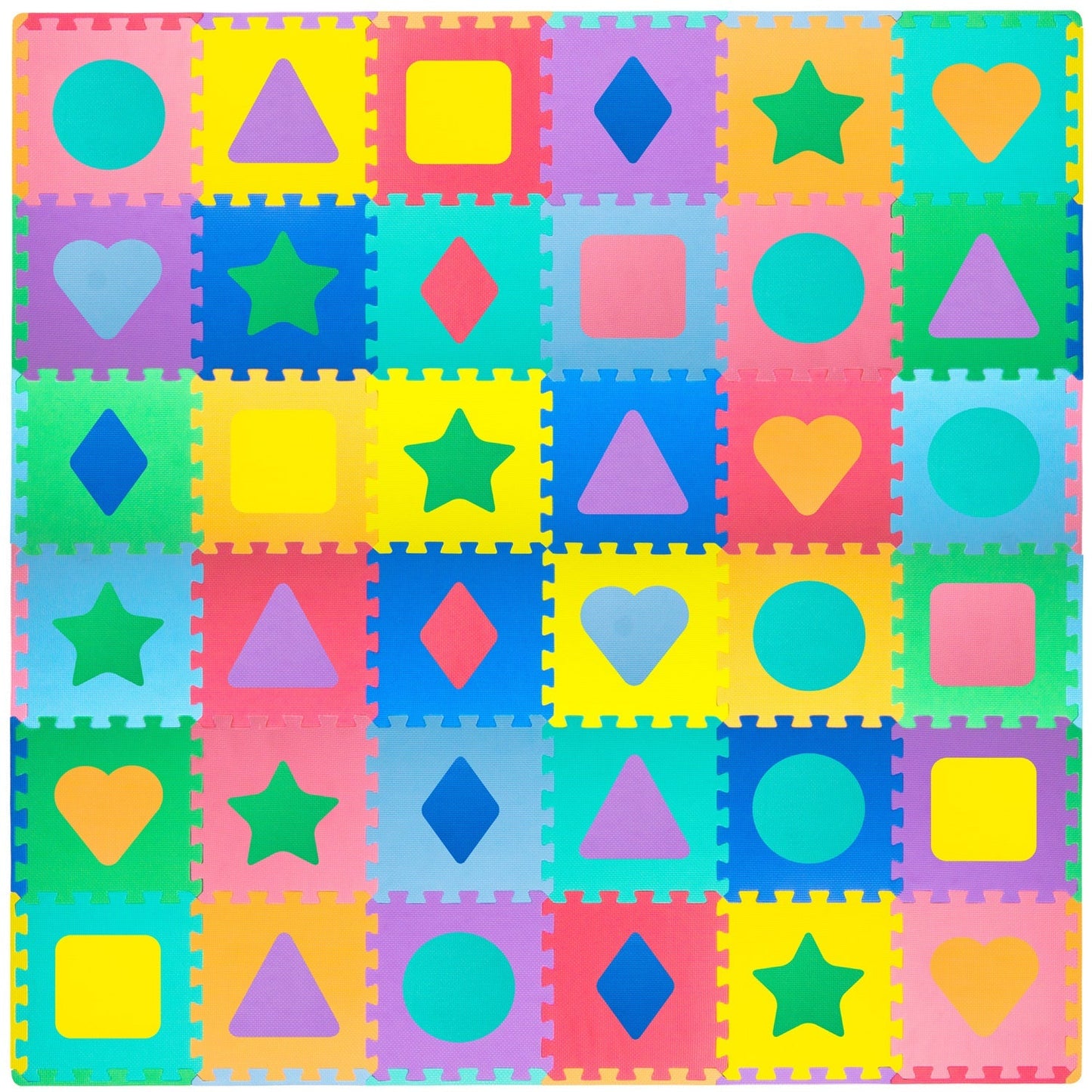 Kids Shapes & Colors Play Mat