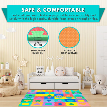 Kids Shapes & Colors Play Mat