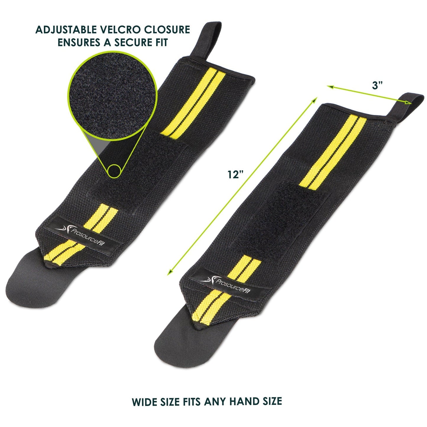 Weight Lifting Wrist Wrap with Loop