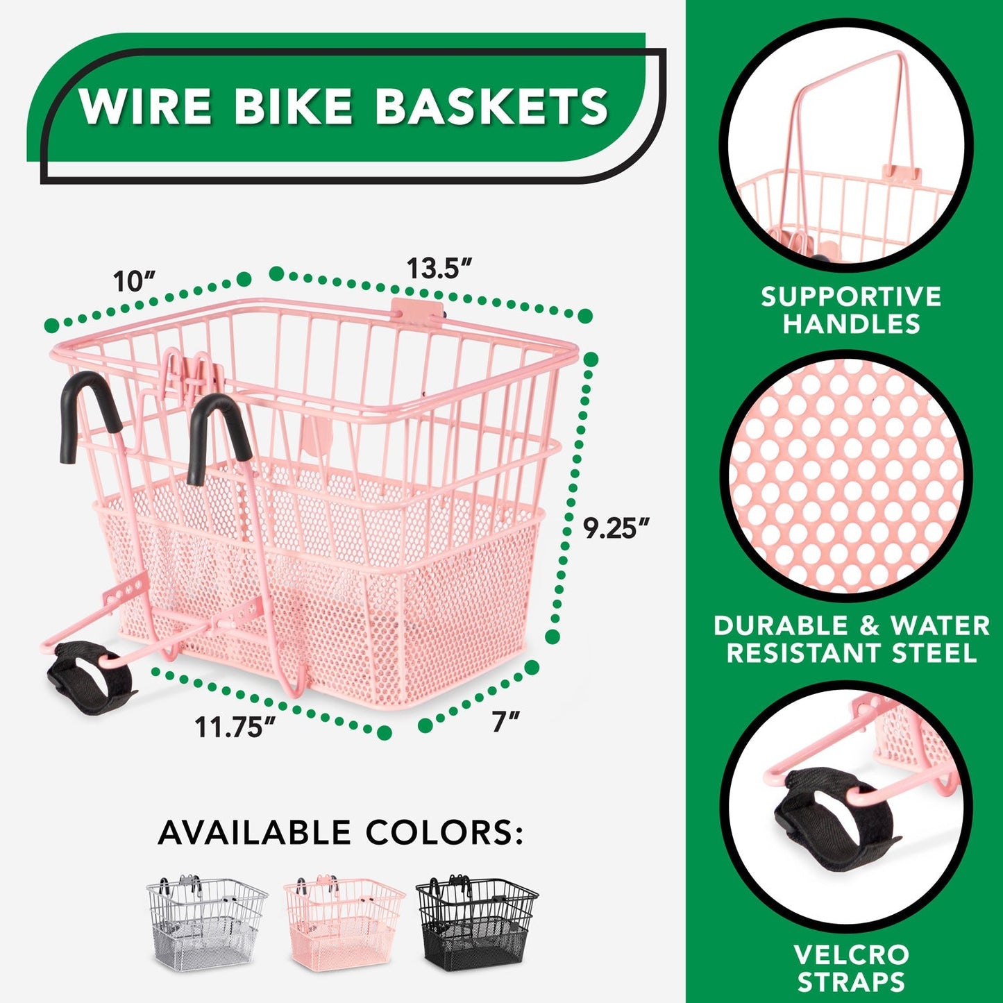 Wire Bike Basket