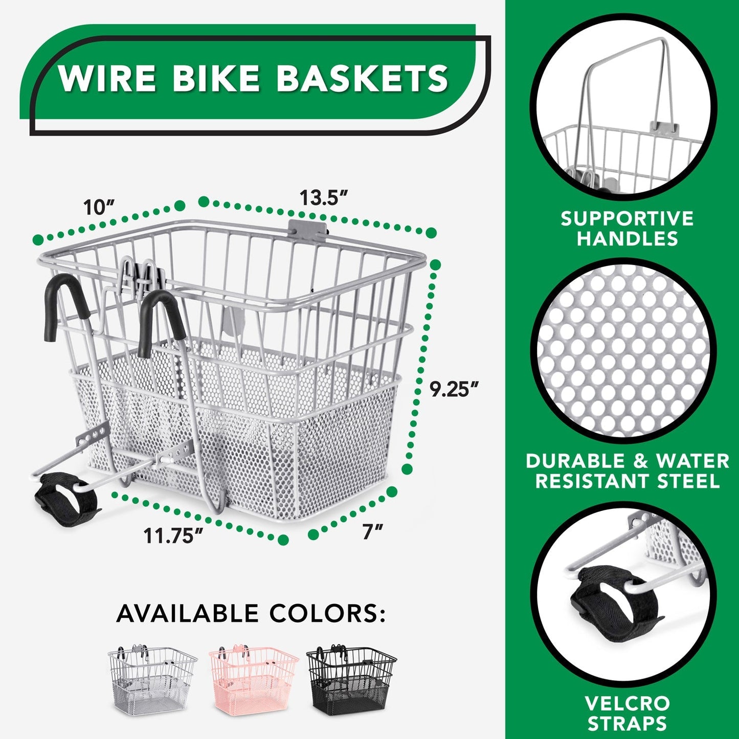 Wire Bike Basket