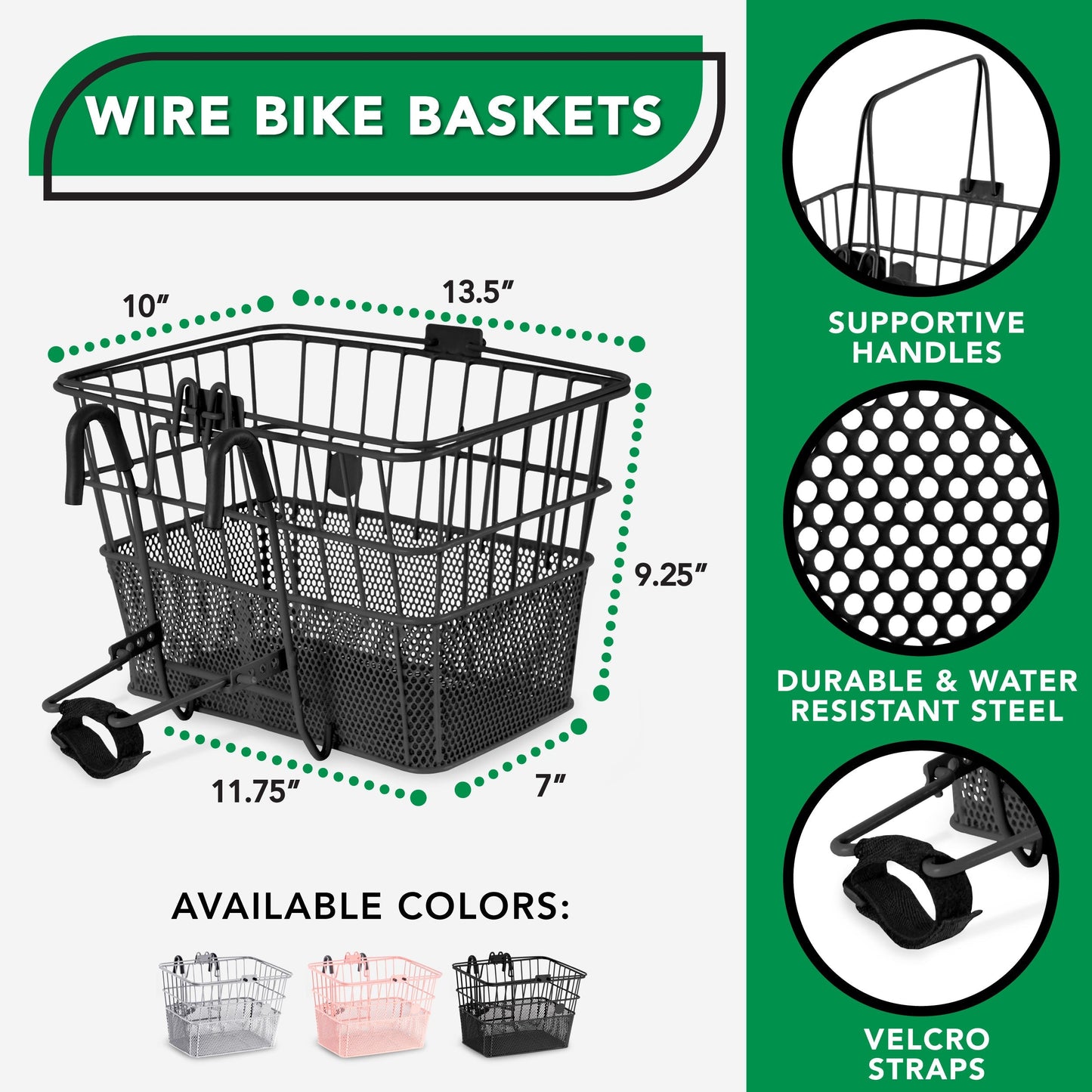 Wire Bike Basket
