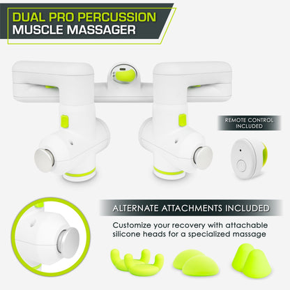 Dual Pro Percussion Muscle Massager