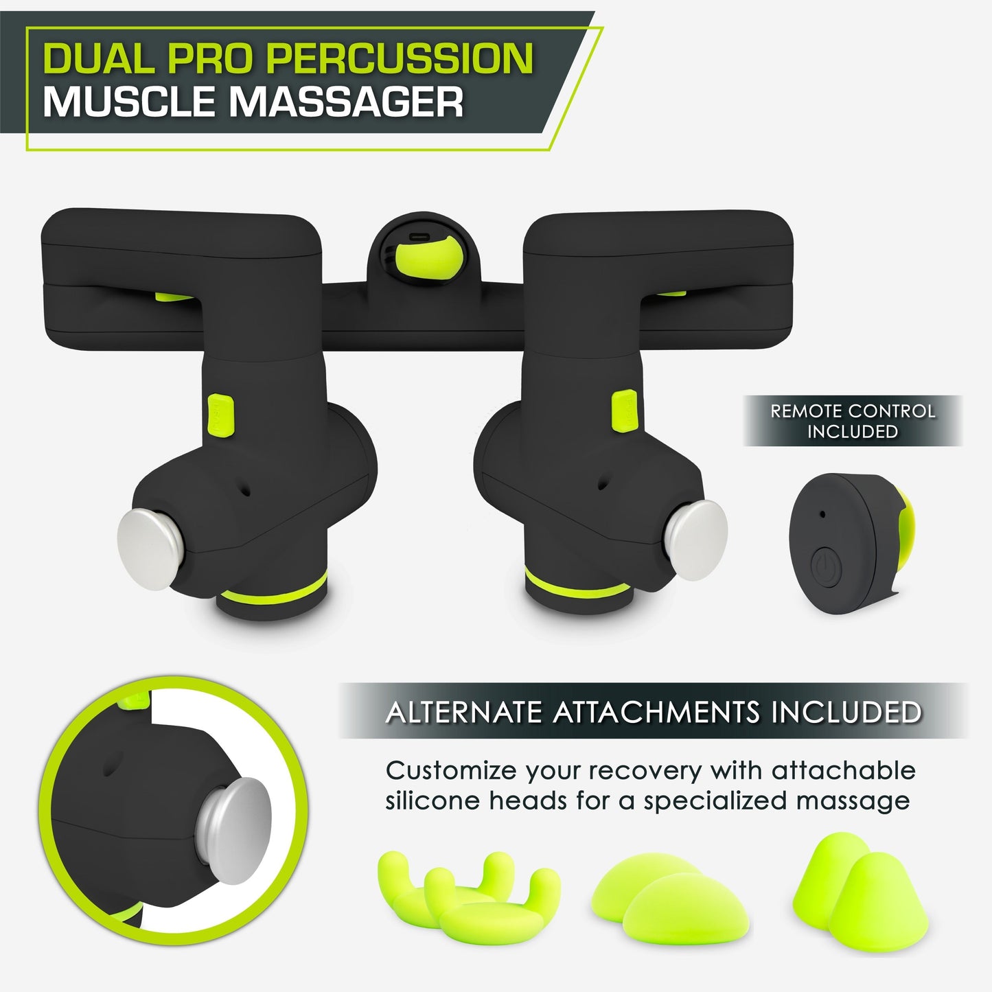 Dual Pro Percussion Muscle Massager