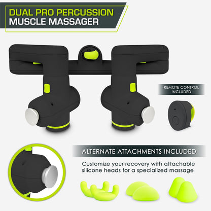 Dual Pro Percussion Muscle Massager