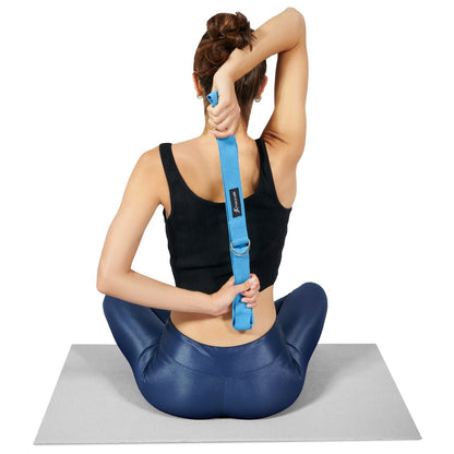 Metal D-Ring Yoga Strap