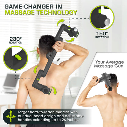 Dual Pro Percussion Muscle Massager