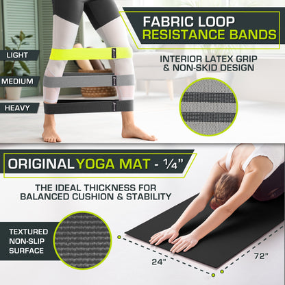 7-Piece Yoga Starter Set