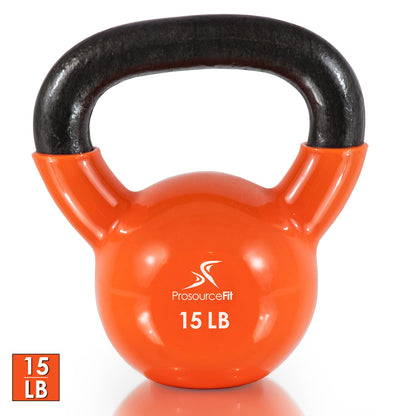 Vinyl Coated Cast Iron Kettlebells