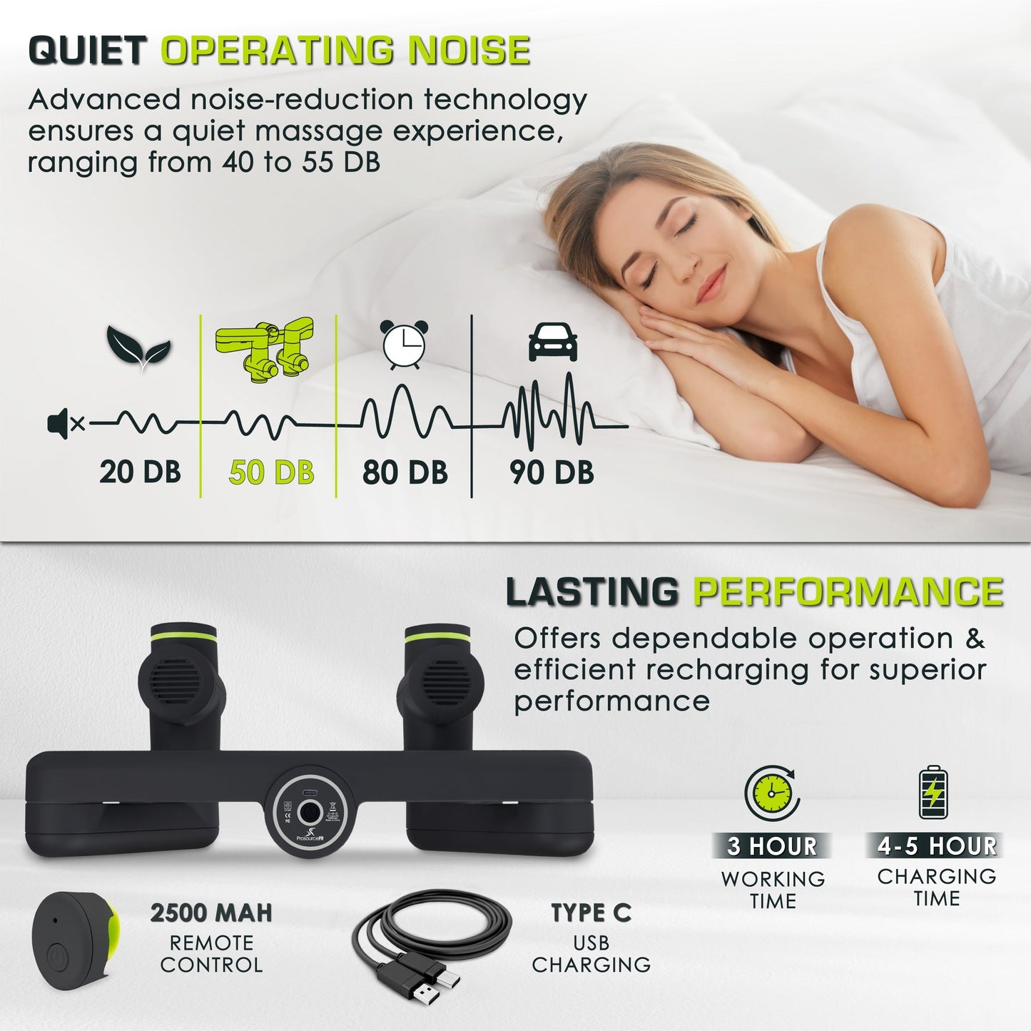 Dual Pro Percussion Muscle Massager